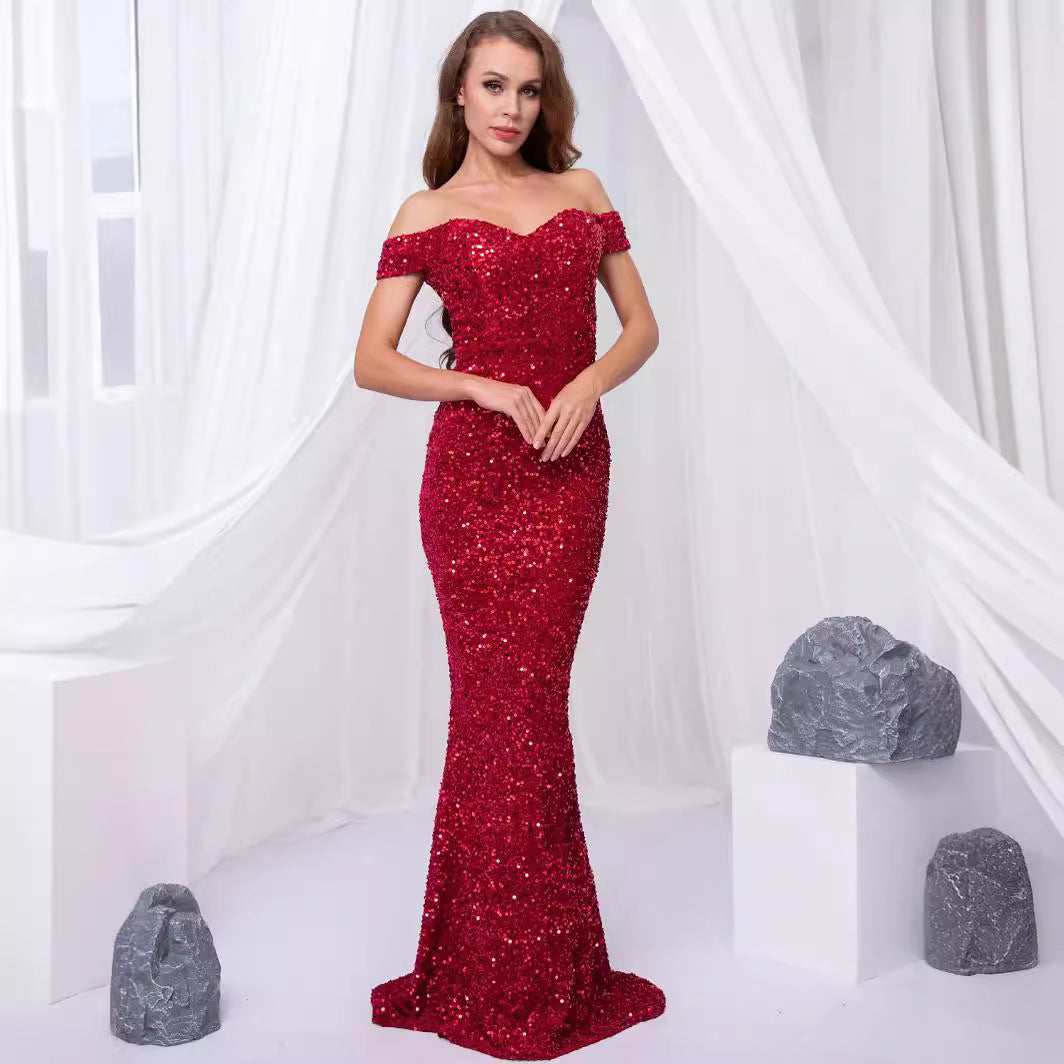 Damen Abendkleid Drune