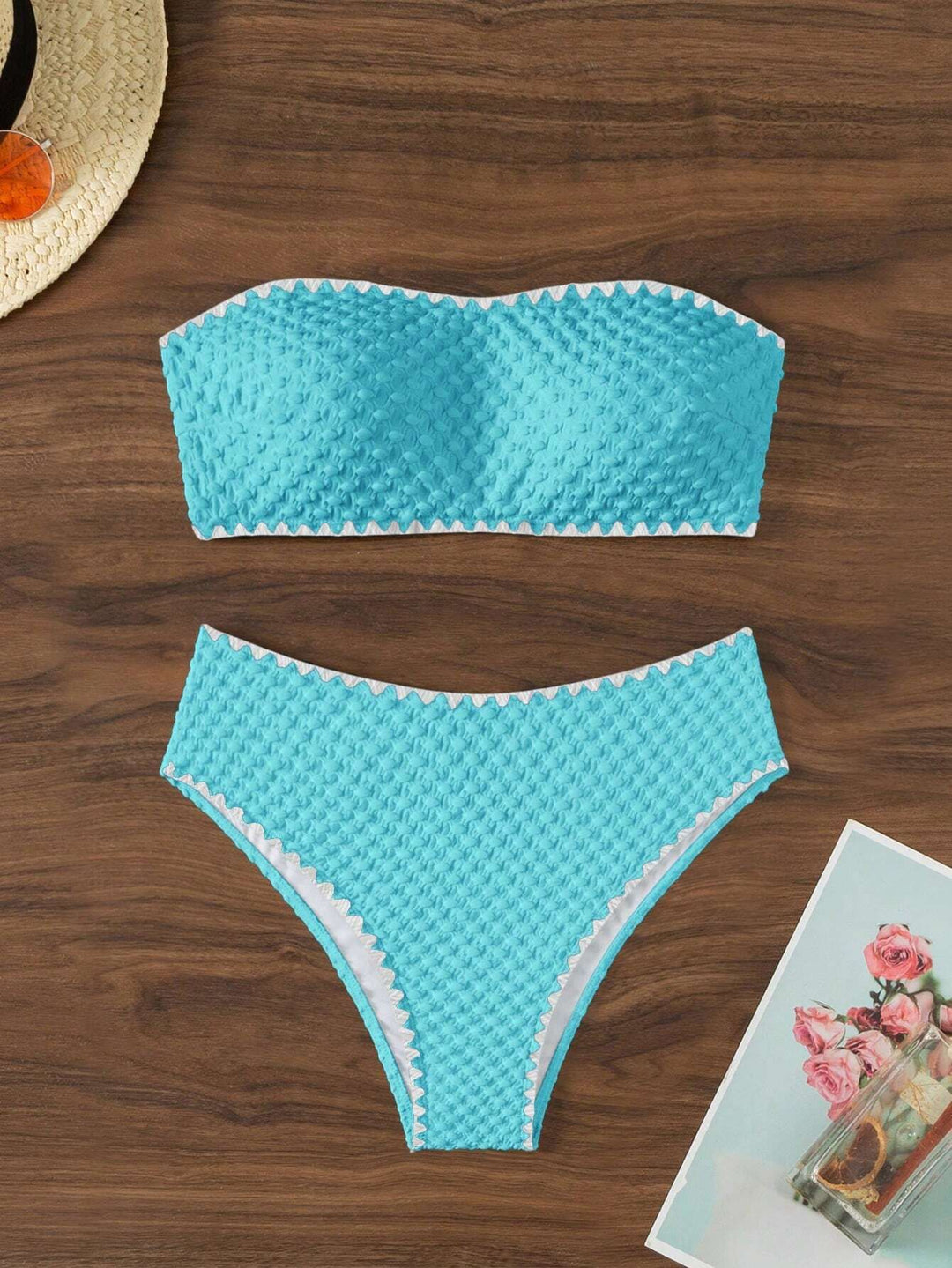 Damen Sport-Bikini mit Reißverschluss Drune