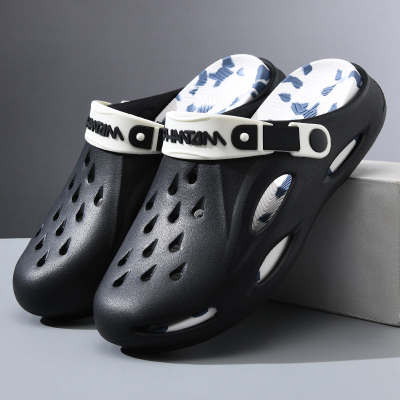 Femme Leichtgewicht Casual Slip-On Clogs mit Belüftungsöffnungen Drune