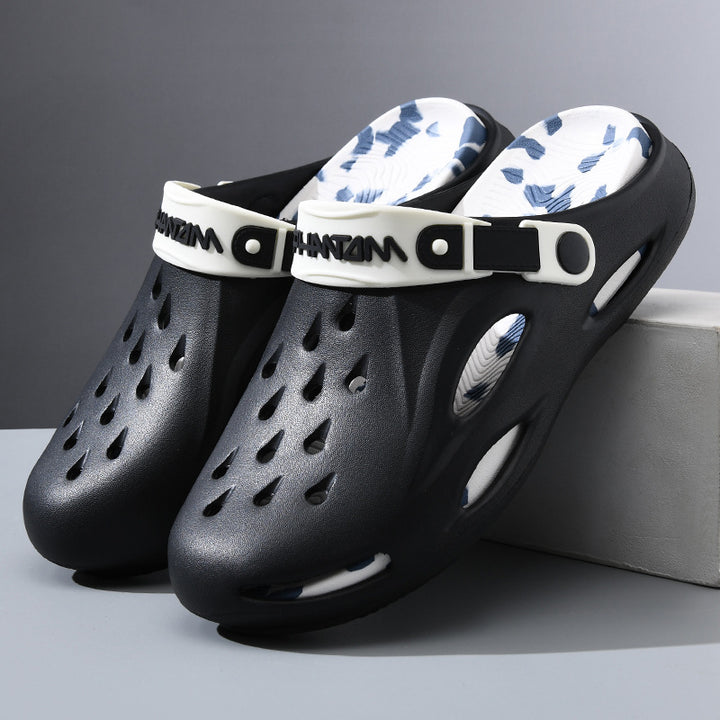 Femme Leichtgewicht Casual Slip-On Clogs mit Belüftungsöffnungen Drune