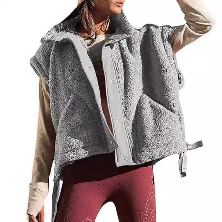 Damen Modische Fleece-Weste Drune