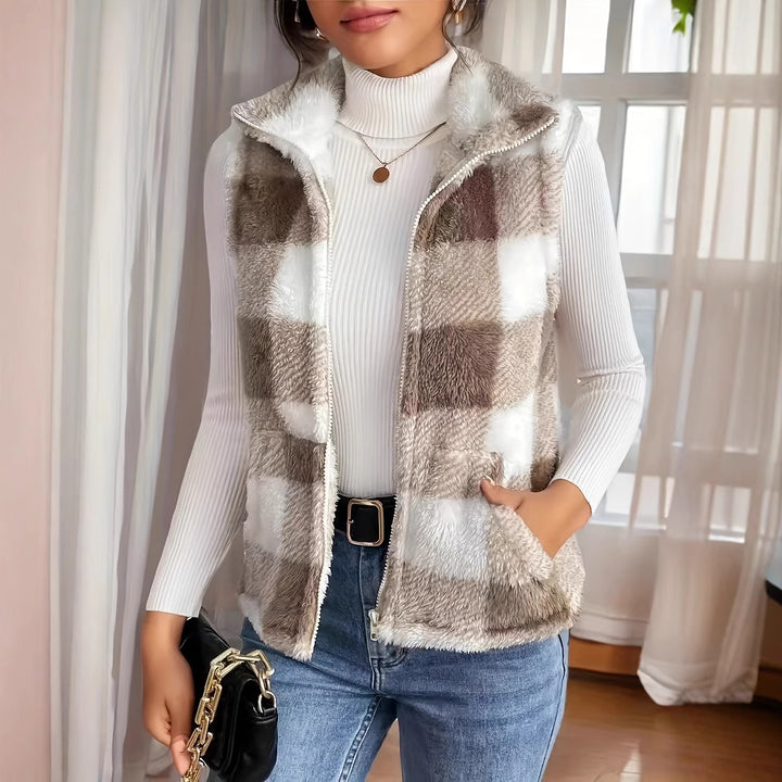 Damen Fleece-Weste Drune