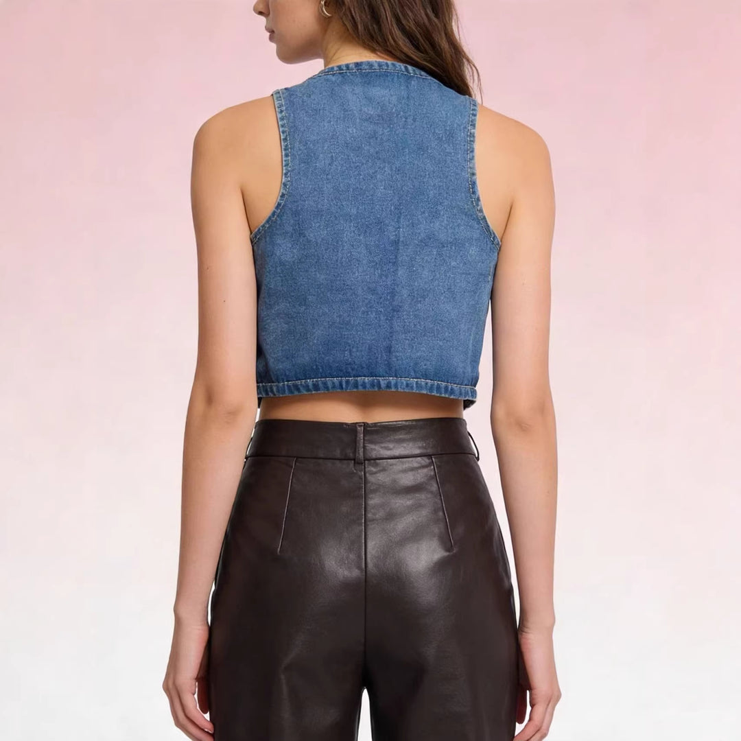 Damen Jeansweste Drune