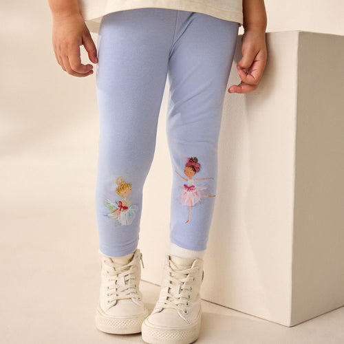 Mädchen Leggings mit Ballettmotiv Drune