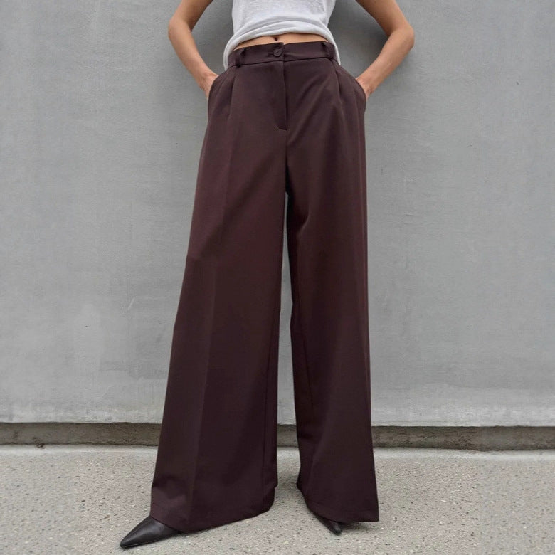 Damen weit geschnittene Hose Drune