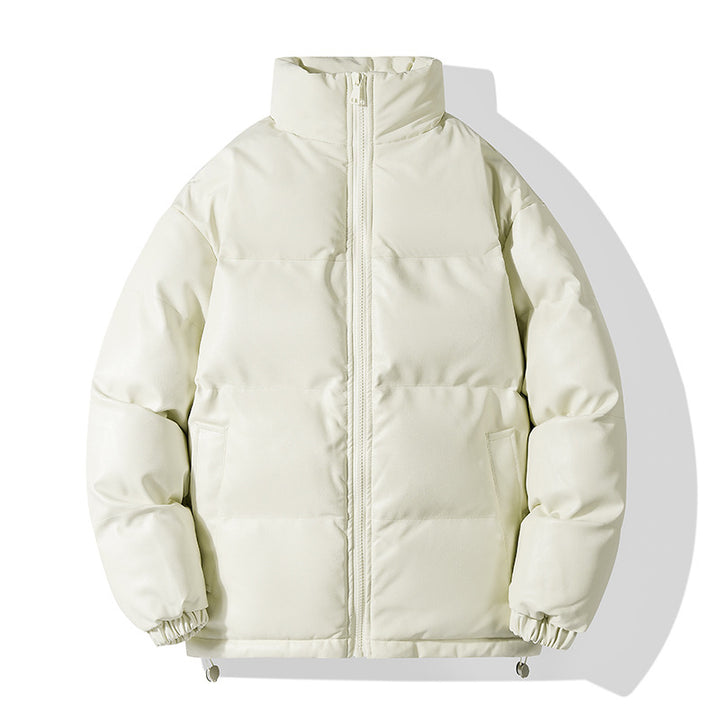 Damen isolierte Steppjacke mit hohem Kragen und elastischen Bündchen Drune