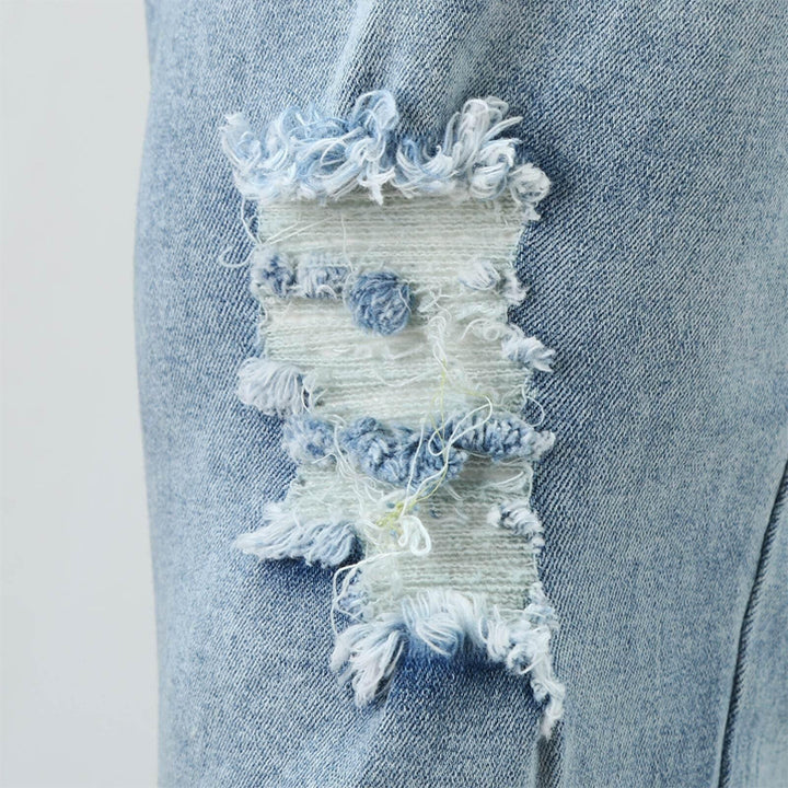 Herren Ripped Jeans im modernen Used-Look mit lässigem Schnitt Drune