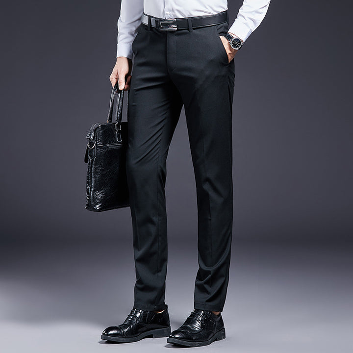Herren elegante Anzughose aus hochwertigem Wollmix Drune