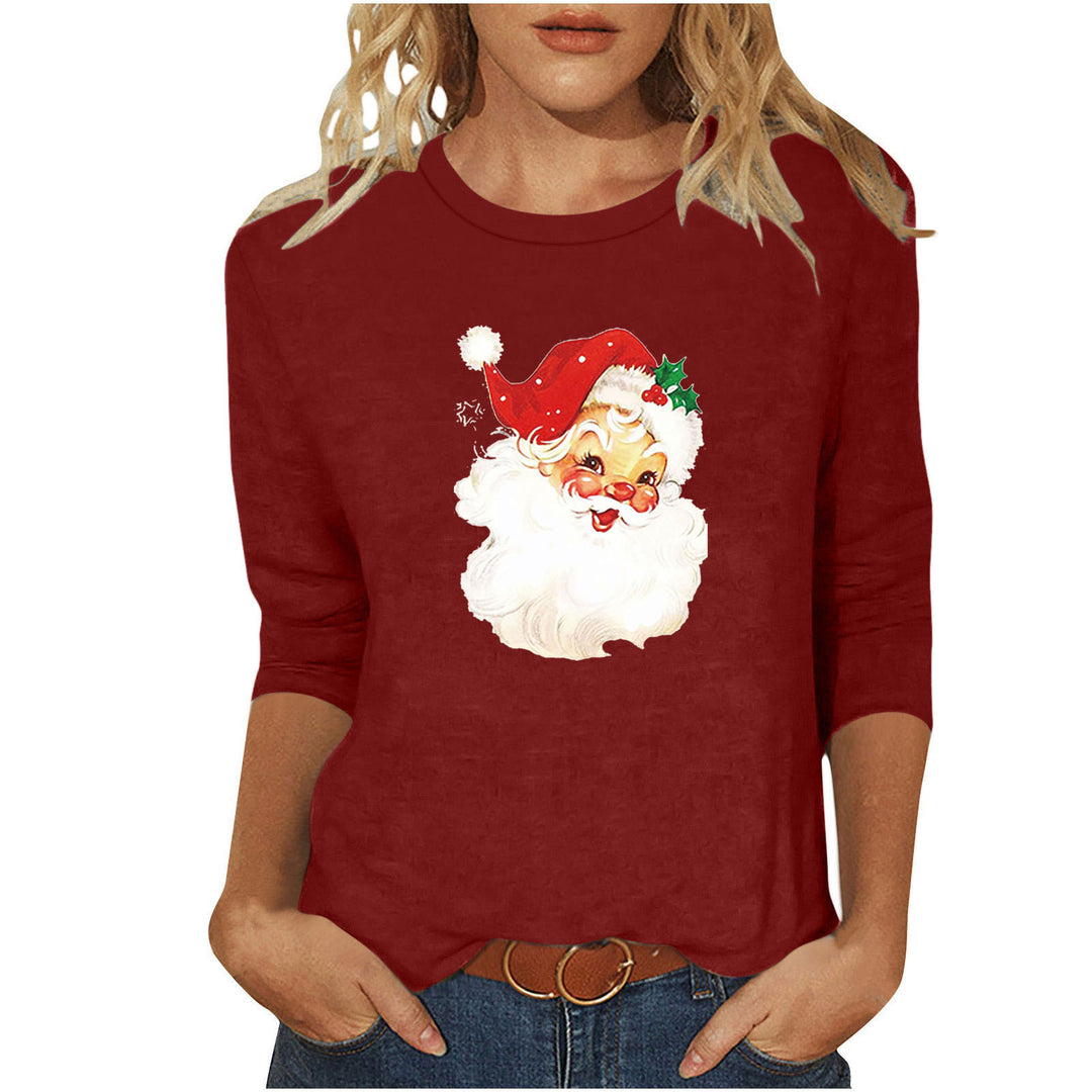 Damen Sweatshirt mit festlichem Weihnachtsmotiv Drune
