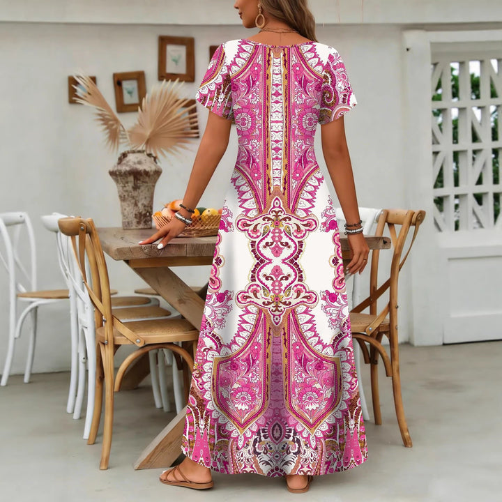 Damen Maxikleid Drune