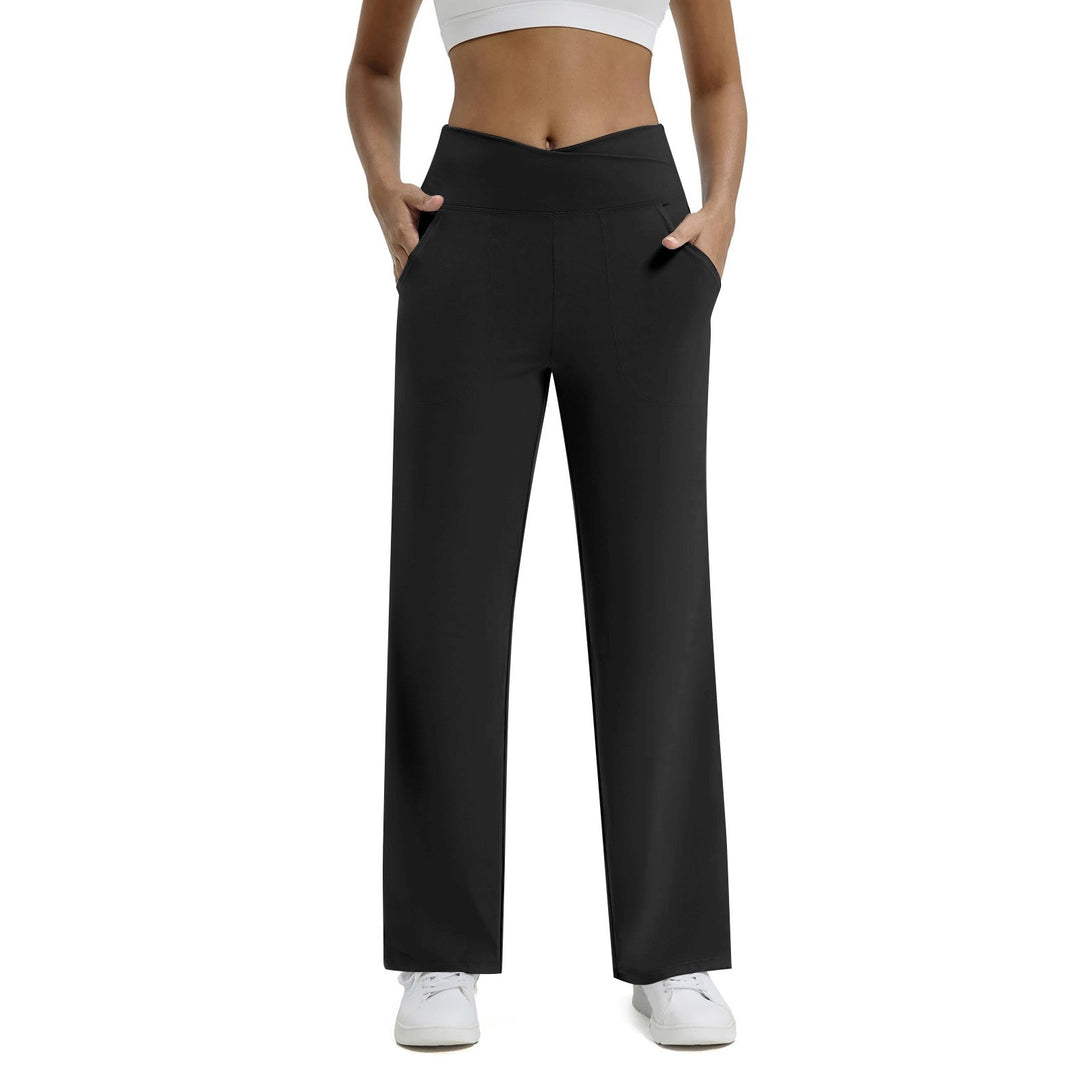 Damen Freizeithose mit hohem Bund und praktischen Taschen Drune