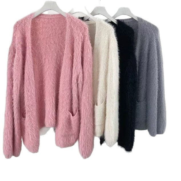 Damen Gemütliche und stilvolle Strickjacke Drune
