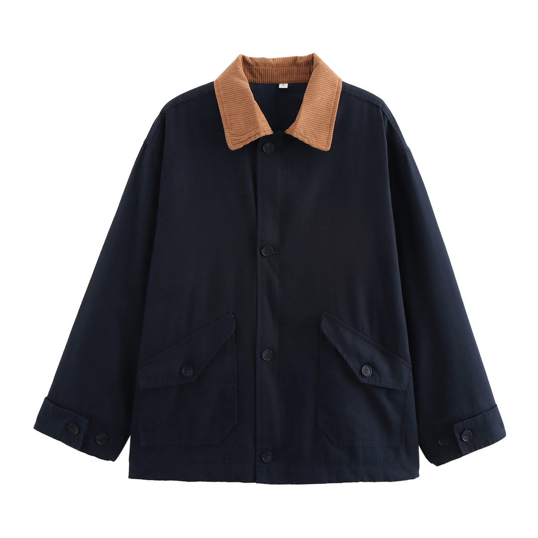 Damen Übergangsjacke mit klassischem Stehkragen und praktischen aufgesetzten Taschen Drune