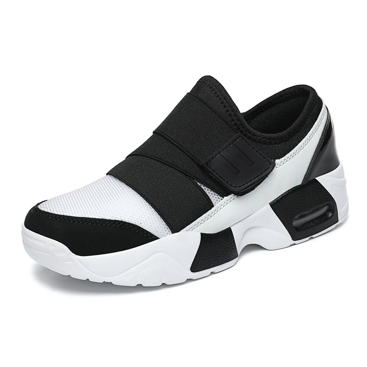 Damen nan Schlupfsneaker mit breitem Elastikriemen, atmungsaktivem Mesh und geformter Dämpfungsohle Drune