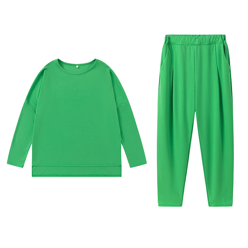 Damen Bequemes Loungewear-Set mit elastischem Bund und stylischem Schnitt Drune