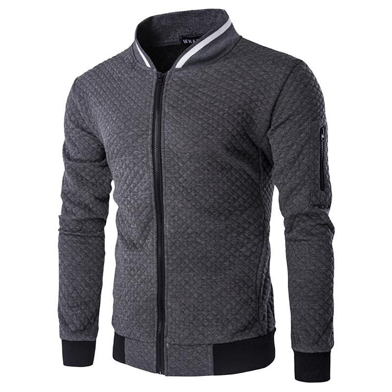 Herren Steppjacke mit modernem Kragen Drune