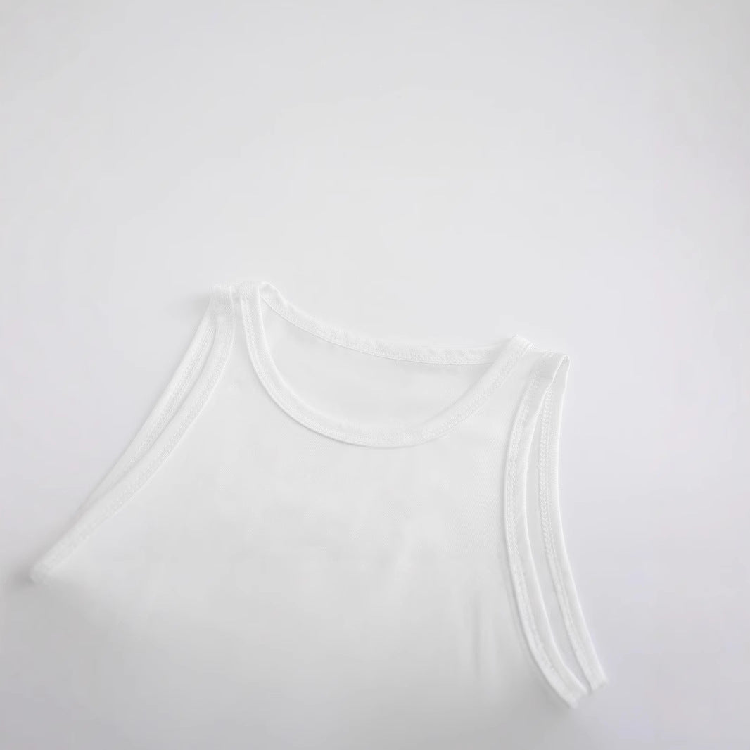 Damen Crop-Top mit aufregendem Herz-Motiv und modischem Schriftzug Drune