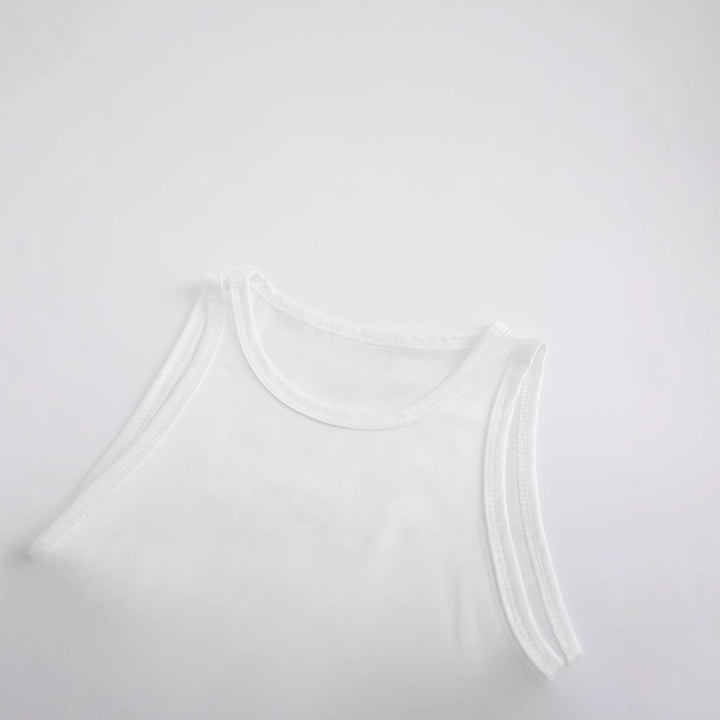 Damen Crop-Top mit aufregendem Herz-Motiv und modischem Schriftzug Drune