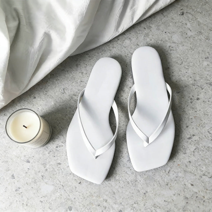 Damen Zehentrenner-Sandalen mit ergonomischem Fußbett und rutschfester Sohle Drune 1777487412