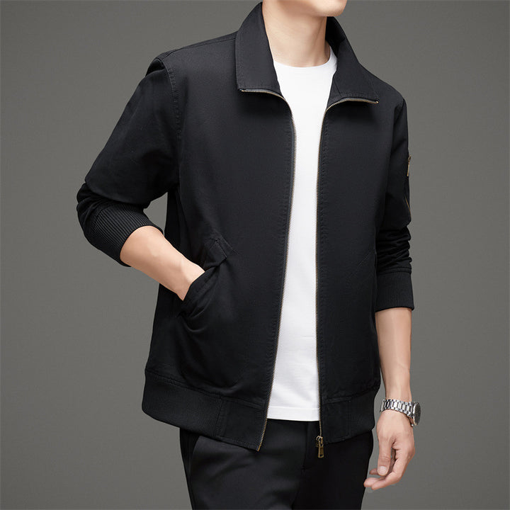 Herren Windbreaker Jacke mit praktischen Taschen und modernem Schnitt Drune