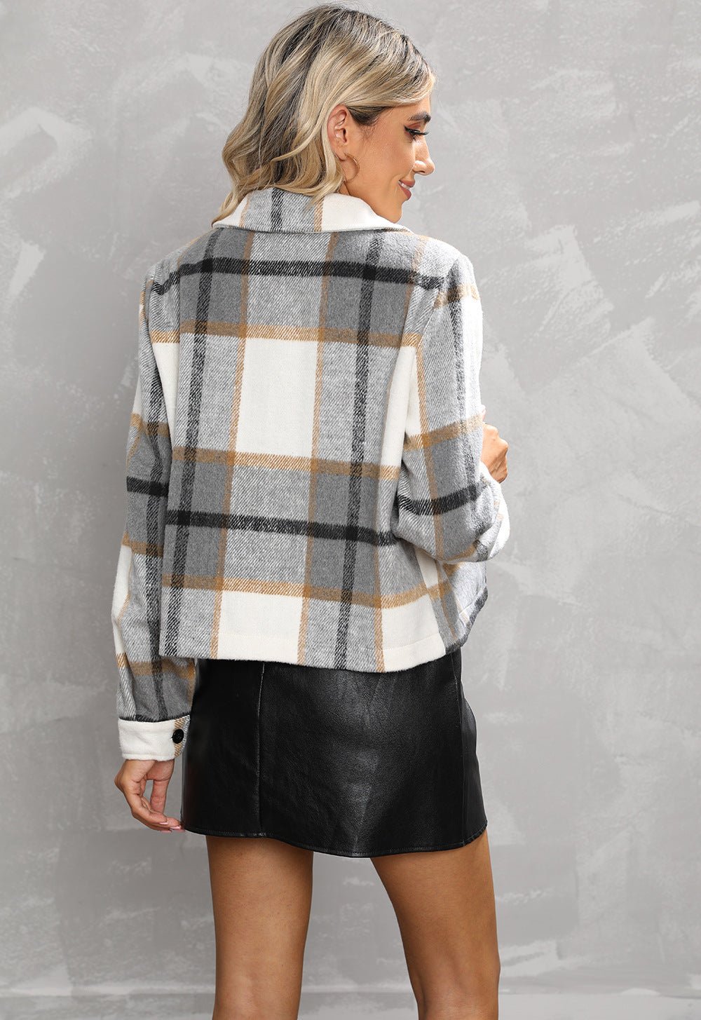 Drune | Flanell Shacket - Übergroße Knopfleistenjacke - Gemütlich & Trendy - Herbst & Winter Schichtung