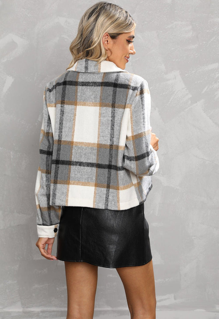 Drune | Flanell Shacket - Übergroße Knopfleistenjacke - Gemütlich & Trendy - Herbst & Winter Schichtung