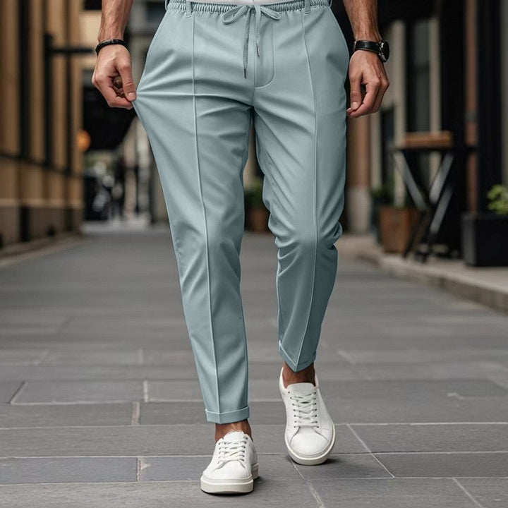 Herren modische Slim-Fit Jogginghose mit elastischem Bund und praktischen Seitentaschen Drune