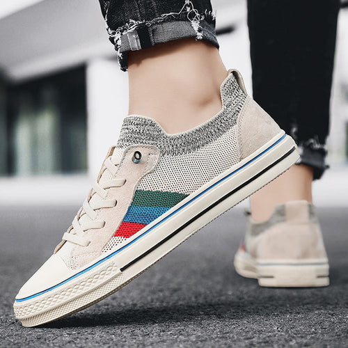 Damen Sneakers mit strapazierfähigem Obermaterial und rutschfester Gummisohle Drune