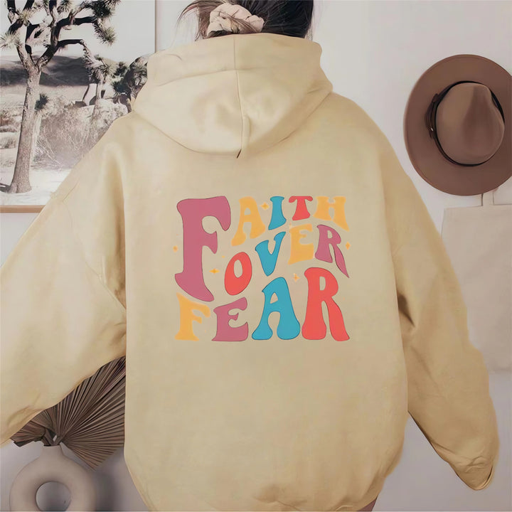 Damen Hoodie mit einzigartigem Grafikanzeige Drune