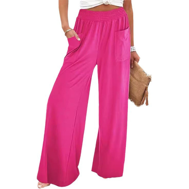 Damen Weit geschnittene Sommersonnenhose mit praktischen Taschen Drune