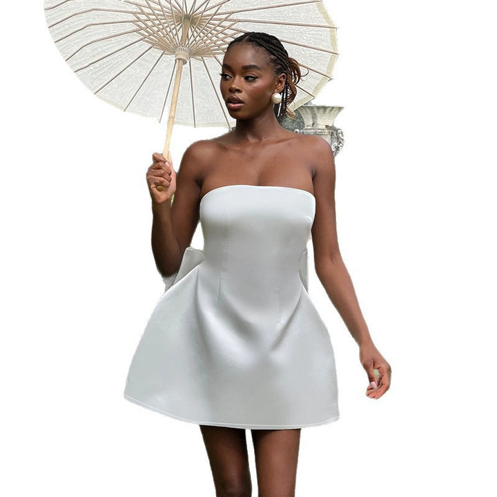 Damen Festliches Cocktailkleid Drune