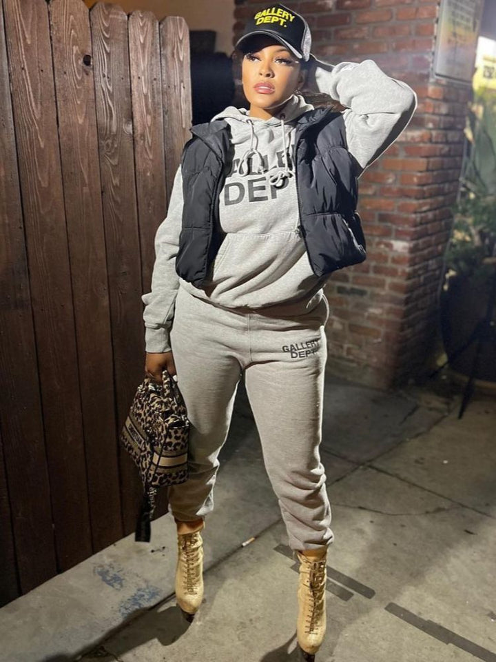 Damen Kombisportanzug mit Hoodie und Jogginghose Drune