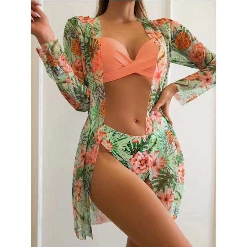 Damen Strandkimono Drune