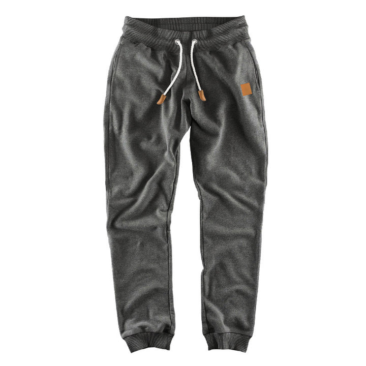 Herren bequeme Sweatpants mit praktischem Kordelzug und modischen Details Drune