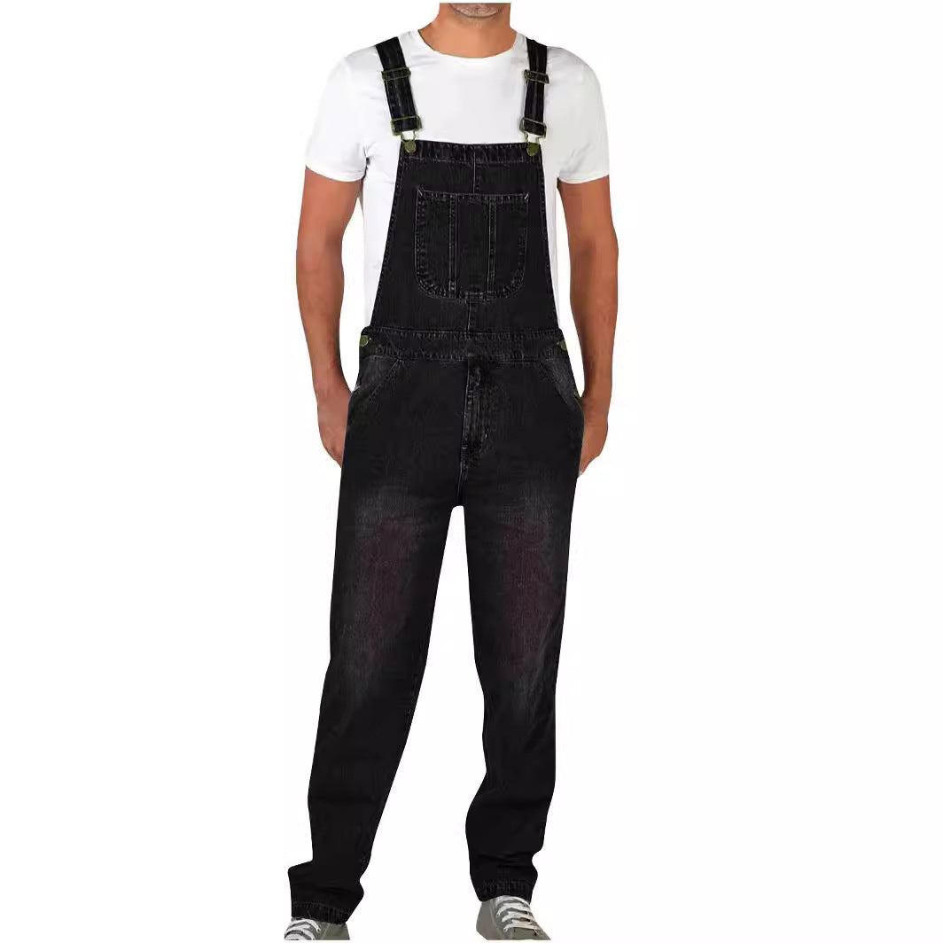 Herren Lässige Latzhose Drune