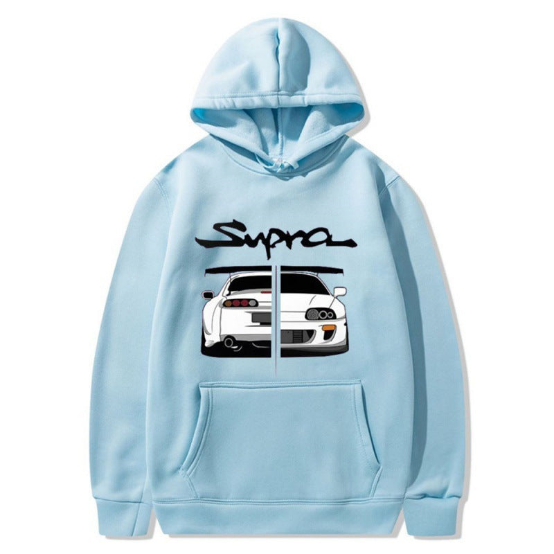 Damen Kapuzenpullover mit einzigartigem Design und bequemen Kängurutaschen Drune