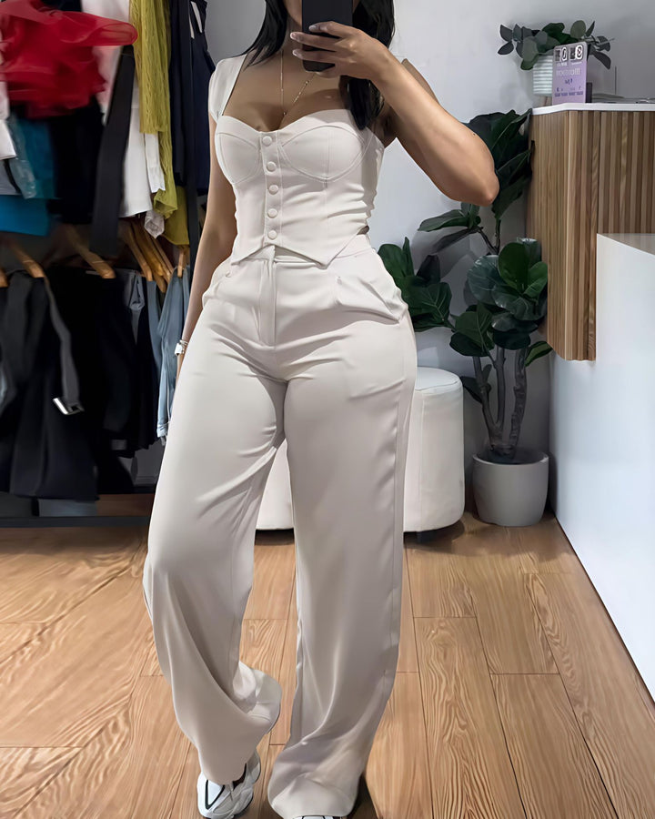 Damen Elegantes und figurbetontes Jumpsuit Drune