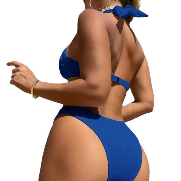 Damen Design-Bikini mit gekreuztem Oberteil Drune