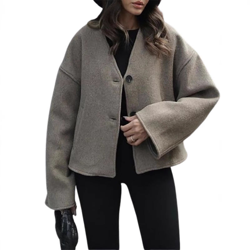 Damen Wolljacke Drune