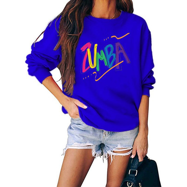 Damen Sweatshirt mit modernem Zumba-Design und lässiger Passform Drune