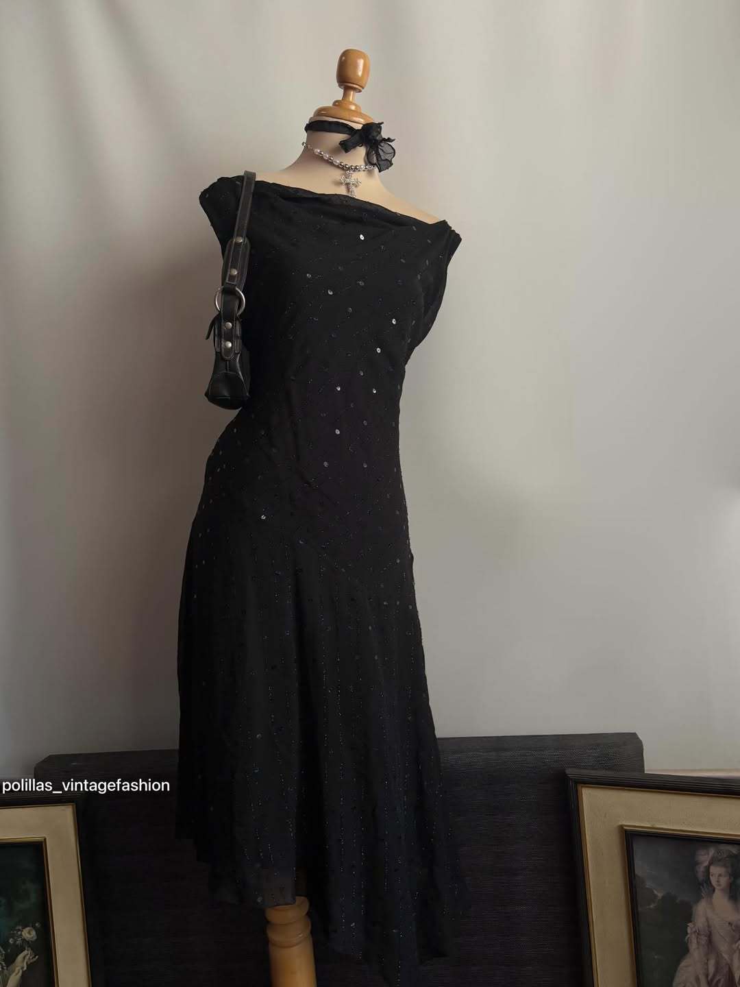 Damen Elegantes Abendkleid mit verführerischen Glitzerakzenten Drune