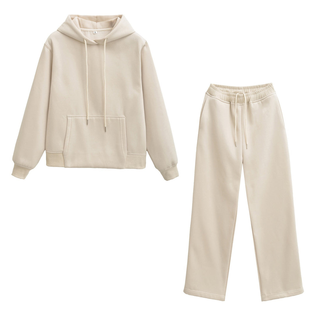 Damen lässiges Hoodie-Set mit bequemen Jogginghosen Drune
