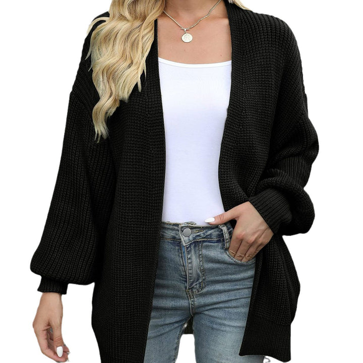Damen Cardigan aus hochwertigem Strick in lässigem Oversized-Schnitt Drune