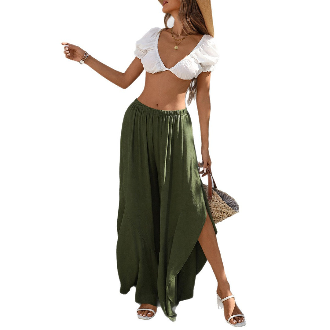 Damen Elegante und lässige Sommer-Hosen Drune