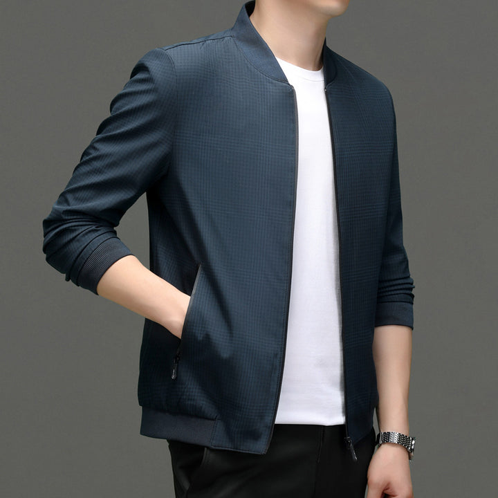 Herren Übergangsjacke mit sportlichem Design und praktischen Taschen Drune