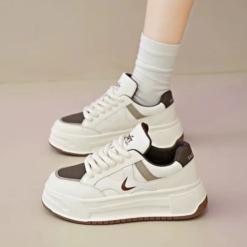 Damen Sportliche Plateau-Sneaker Drune