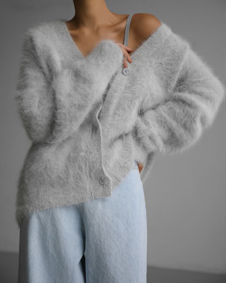 Drune | Stilvolle Lockere Knopfleiste-Cardigan