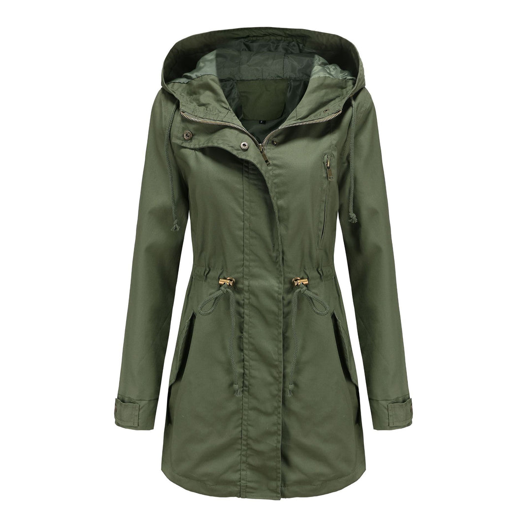 Damen Funktionsjacke mit verstellbarem Bund und Reißverschluss Drune