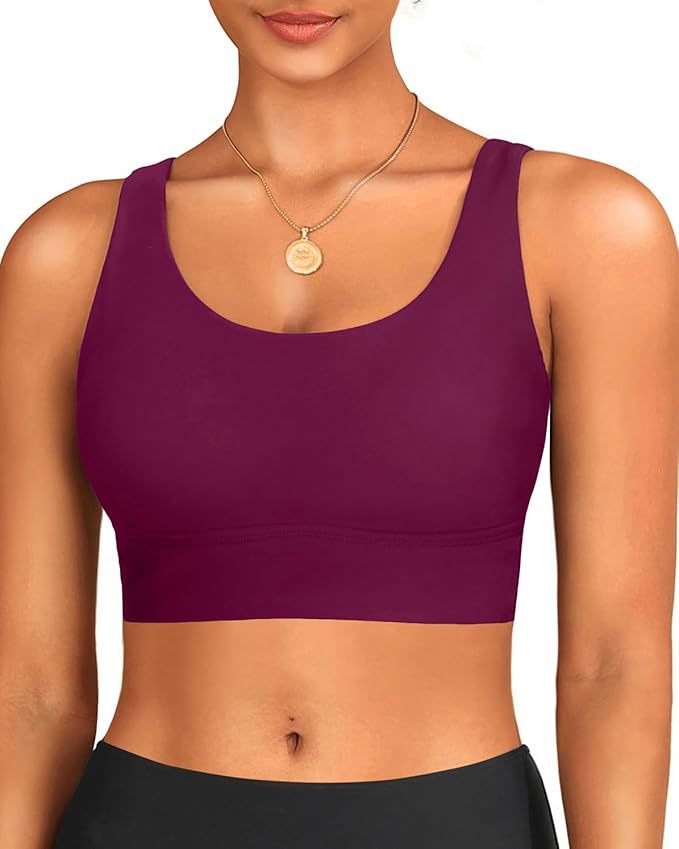 Damen sportlicher Crop-Top mit klassischen Streifen Drune