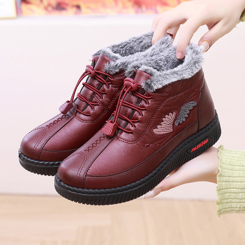 Damen Winterstiefel mit kuscheligem Futter Drune